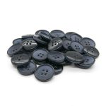 Пуговицы 4 прокола 28L, (col.B (т.синий)), 72 шт