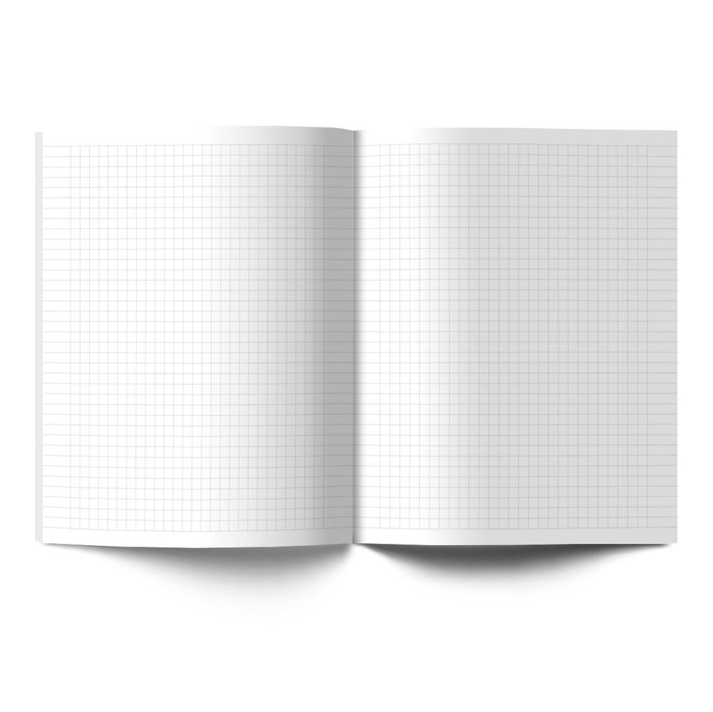 Бизнес-блокнот, матовая ламинация, A5+ 80 л. 18 шт, клетка, Никогда не унывай 000441, Светоч 80ББТ5_2_5_1