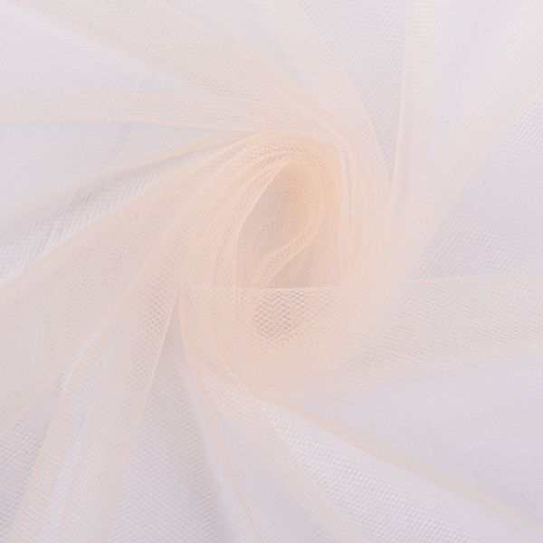 Фатин мягкий (Еврофатин) 20 г/м², 100х160 см, 04 персиковый, Gamma FTS