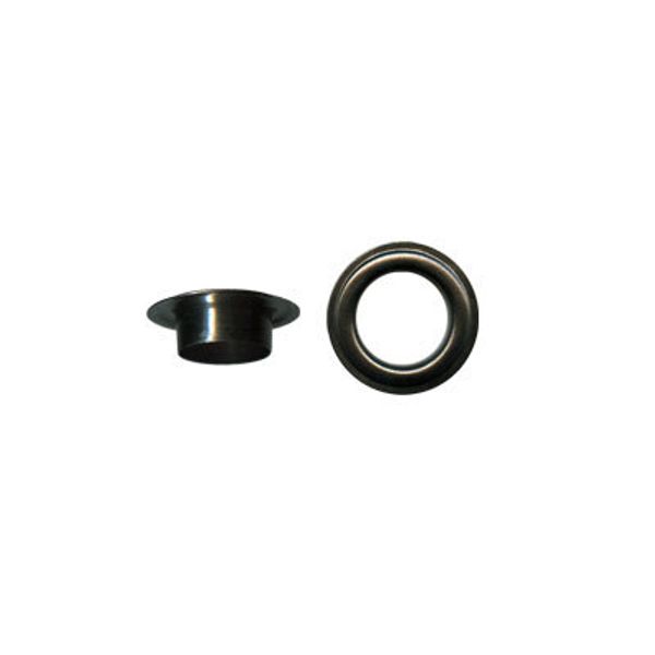 Блочки металл ⌀10 мм, 100 шт, 20 черн.никель (без лакового покрытия), Micron VK-10