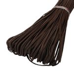 Шнур сутажный ⌀2.0 мм / 50 метров, коричневый
