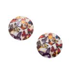 Декоративная подвеска "Круг", 45 мм, упак., 2 шт, Астра, 45-31