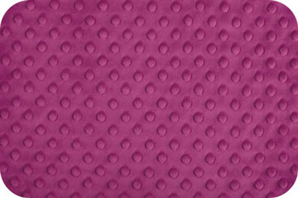 Плюш (ткань) Peppy Cuddle Dimple 455 г/м², 48х48 см, RASPBERRY