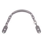 Цепочка-вешалка 105х 7 мм, металл, Pewter олово, чер.никель, 2 шт, MB196