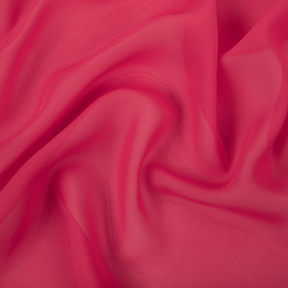 Ткань блузочная Poly Chiffon 84 г/м², 150х147 см, 04 малиновый, Gamma PC-02