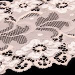 Кружево бельевое эластичное 150 мм / 13.72 м, цв. C571 молочный