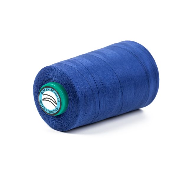 Нитки универсальные Nitka 40/2, 4570 м (5000 ярд) / 1 кат., 294 синий