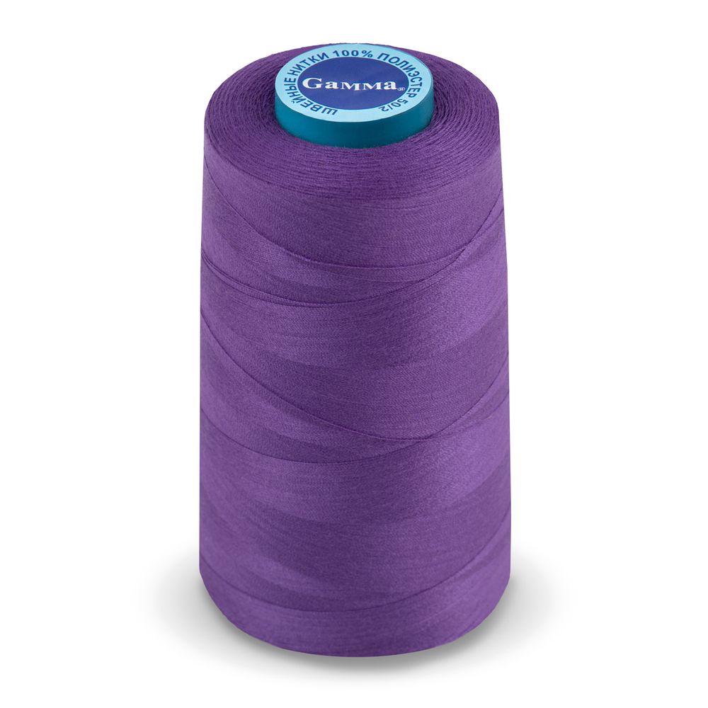 Нитки универсальные Gamma 50/2, 4570 м (5000 ярд) / 1 кат., 183 т.сиреневый