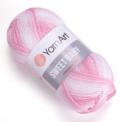 Пряжа YarnArt (ЯрнАрт) Sweet Baby / уп.5 мот. по 100 г, 300м, 914