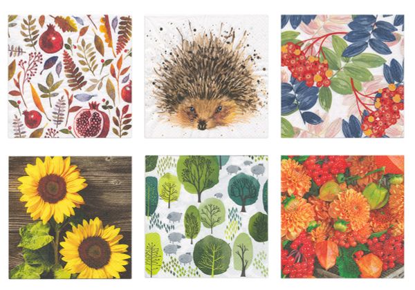 Салфетки для декупажа ассорти, 6 шт, Лето, ах лето, Love2art SDP №0721-03