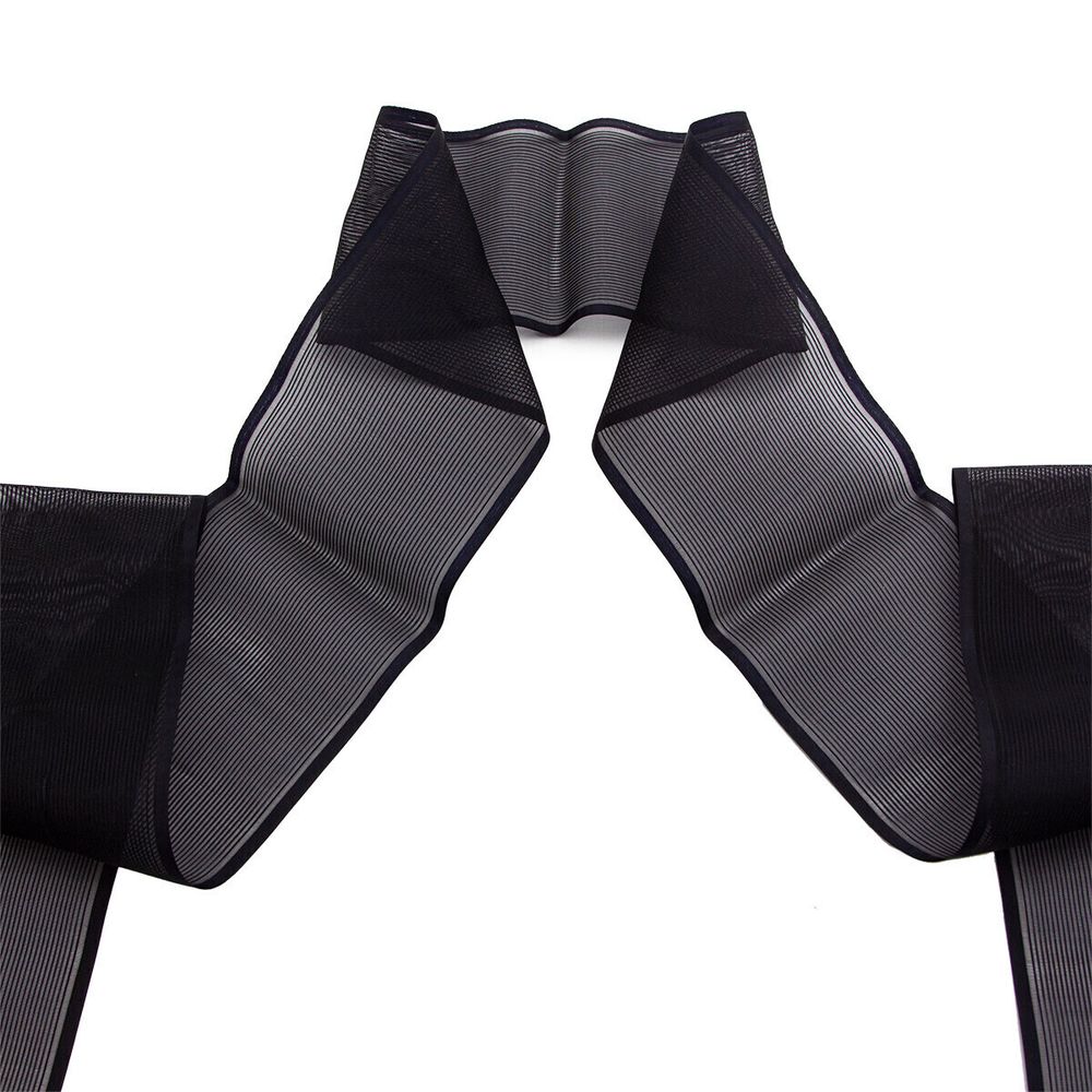 Лента для бантов (капрон) _8 см, 25 м (черный) С3501