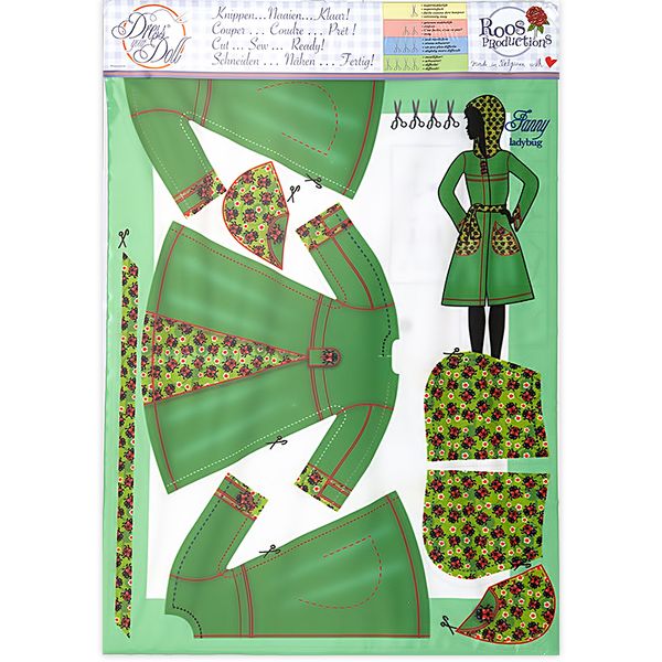 Одежда для кукол DressYourDoll, №4. Fanny Ladybug