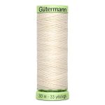 Нитки отделочные Gutermann Top Stitch, 30м, 802 молочно-бежевый, 5 катушек