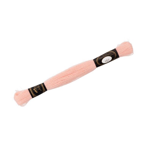 Мулине Радуга, цв.102 теплый розовый, Россия, 8 мотков по 15 метров