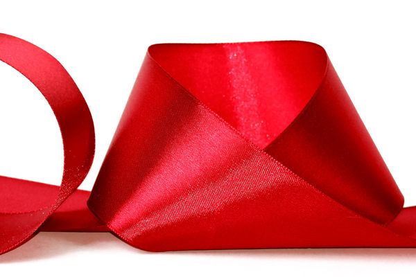 Лента атласная 1-сторонняя 50.0 мм / 33±2 метра, 123 коричнево-бордовый, Gamma