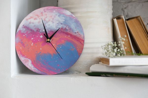 Заготовка из фанеры часы, ⌀25 см, БА-13 Mr.Carving