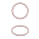 Кольца для бюстгальтера пластик ⌀15.0 мм, C344 пудровый, 100 шт