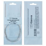 Спицы круговые металл ⌀2,0 мм, 80 см, с металлической леской, Gamma MKG