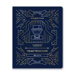 Комплект тетрадей со справочным материалом Линия успеха, софт тач ламинация + тиснение фольгой, A5+ 48 л. 12 шт, на скобе 65 г/м², белизна 100 %, клетка/линия, 01051 12 предметов, Светоч 48К35