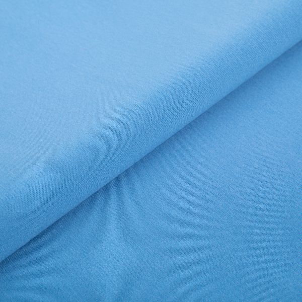 Футер 2-нитка с начесом 275 г/м², 150х180±5 см, голубой/blue, Gamma DBKTN