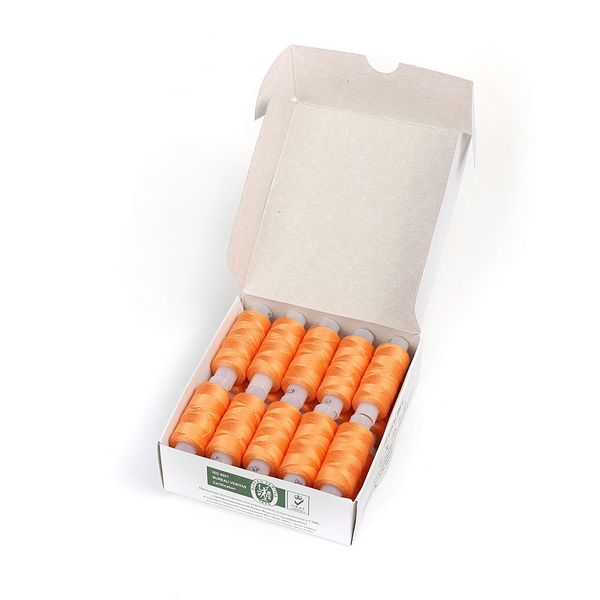 Нитки армированные ПНК им.Кирова 45ЛЛ, бытовые, 200 м / 20 кат., 0604 св.рыжий