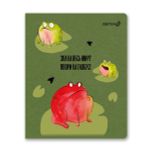 Тетрадь ученическая общая, твин лак, A5+ 48 л. на скобе 65 г/м², белизна 100 %, 10 шт, клетка, 00999 КВАзавры, Светоч 48Т12