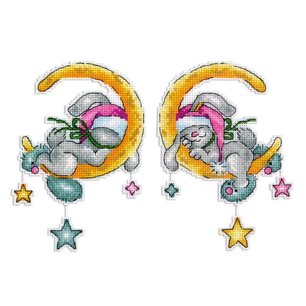 Набор для вышивания нитками МП Студия (Жар-птица), Сладкий сон, 11х10 см