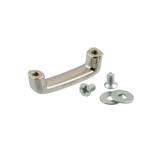 Ручкодержатель металл Gamma GH 12/20 8х27 мм, 5 шт, 04 никель