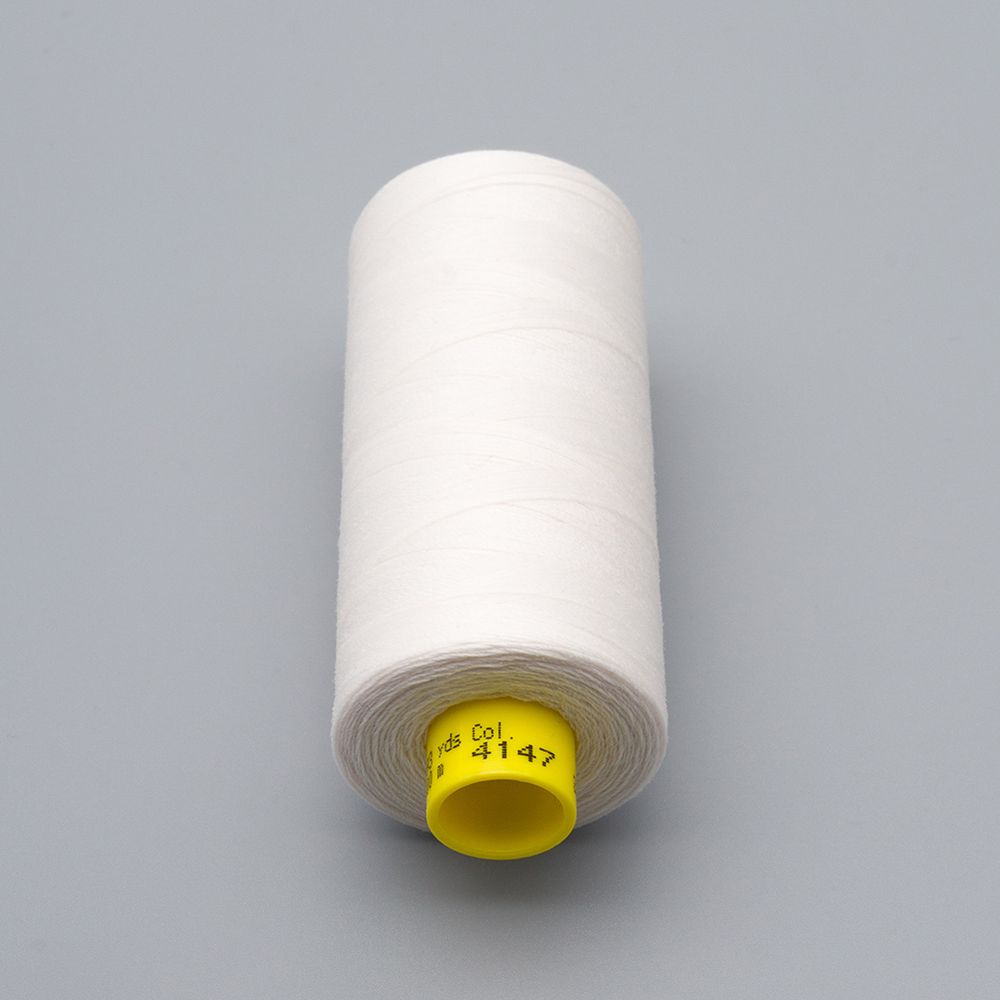 Нитка универсальная Gutermann Mara 120/2, 1000 м, 700207, 4147 жемчужно-белый, 1 катушка
