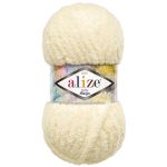 Пряжа Alize (Ализе) Softy Mega / уп.5 мот. по 100 г, 70м, 62 кремовый
