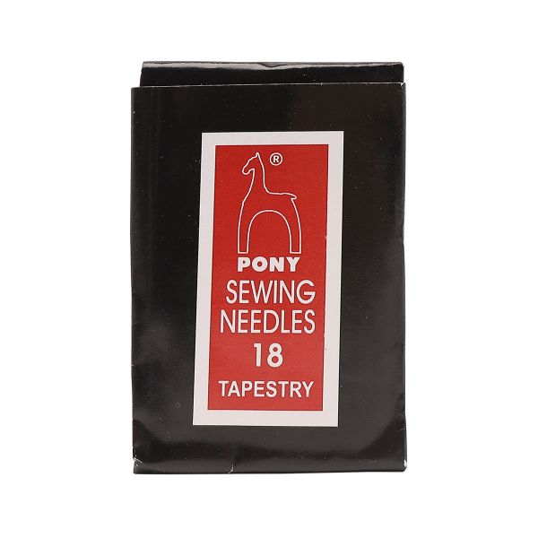 Иглы ручные гобеленовые с золотым ушком Tapestry №18, 25 шт, PONY, 05156