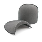 Плечевые накладки (подплечники) втачные 120х170х18 мм, черный, 50 пар