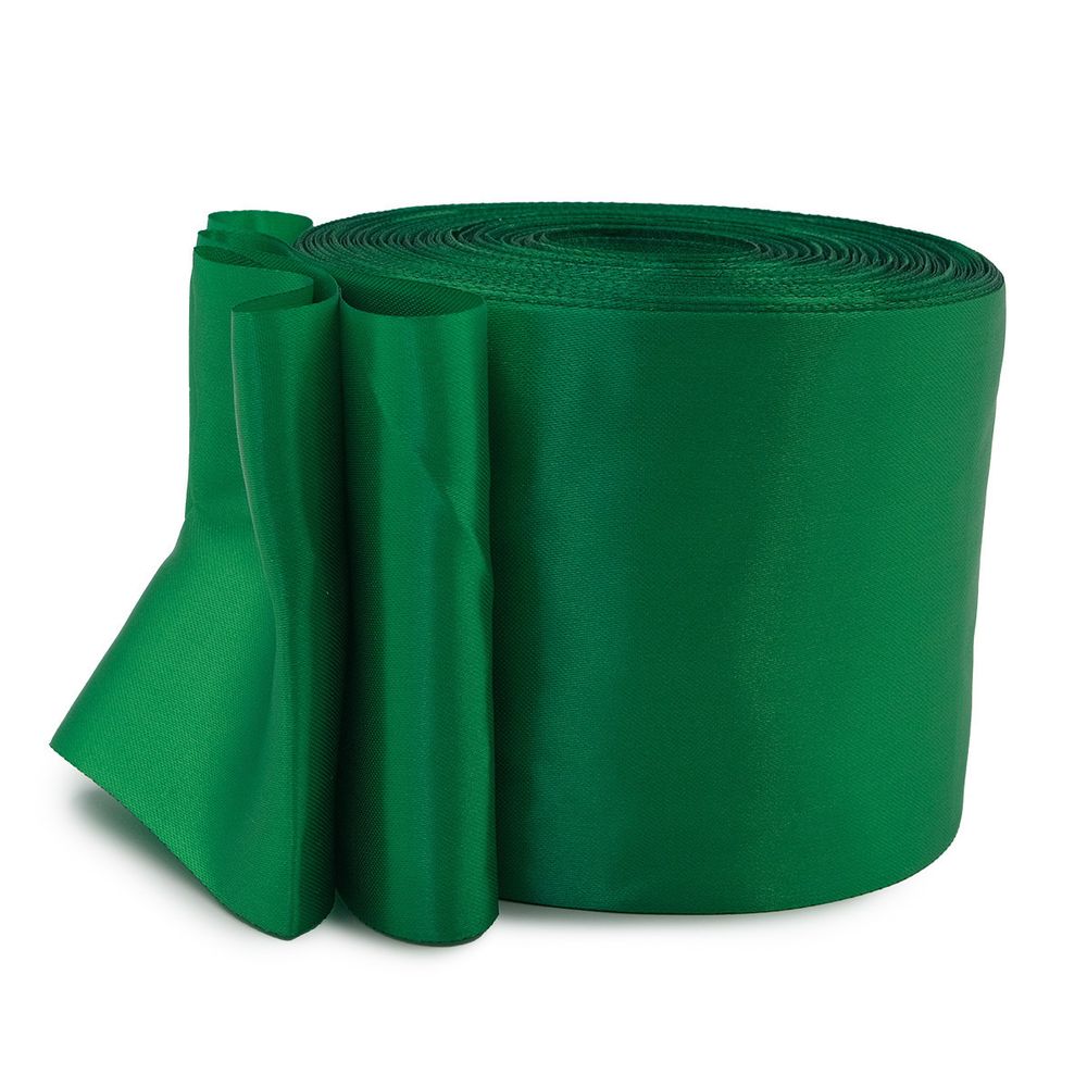 Лента атласная 1-сторонняя 100.0 мм / 100±2 метров, св.зеленый, Globus