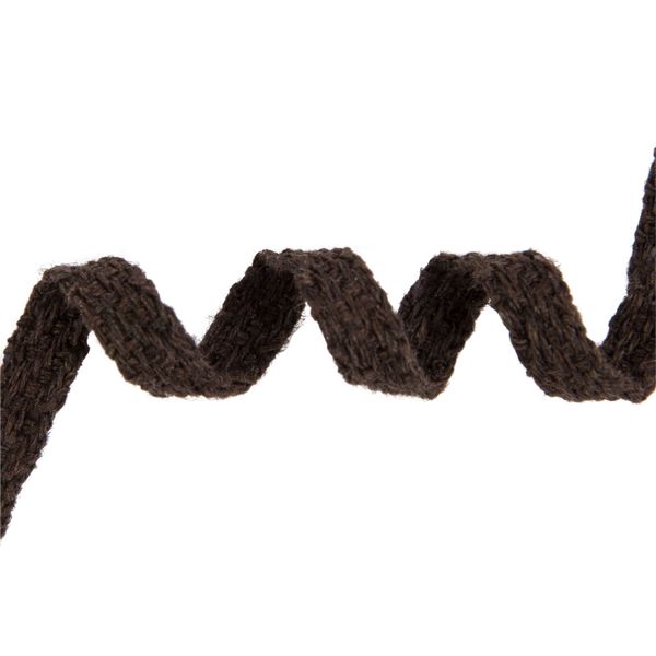 Тесьма (лента) киперная (100% х/б) 5 мм / 25 метров, коричневый, Gamma С3865Г17