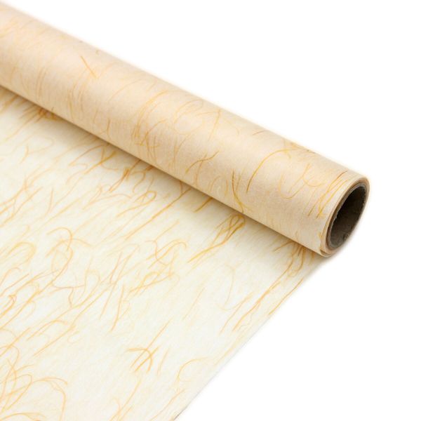 Бумага упаковочная шелковая, Астра креатив, рулон 68см, 4,57м, M18-20 оранжевый