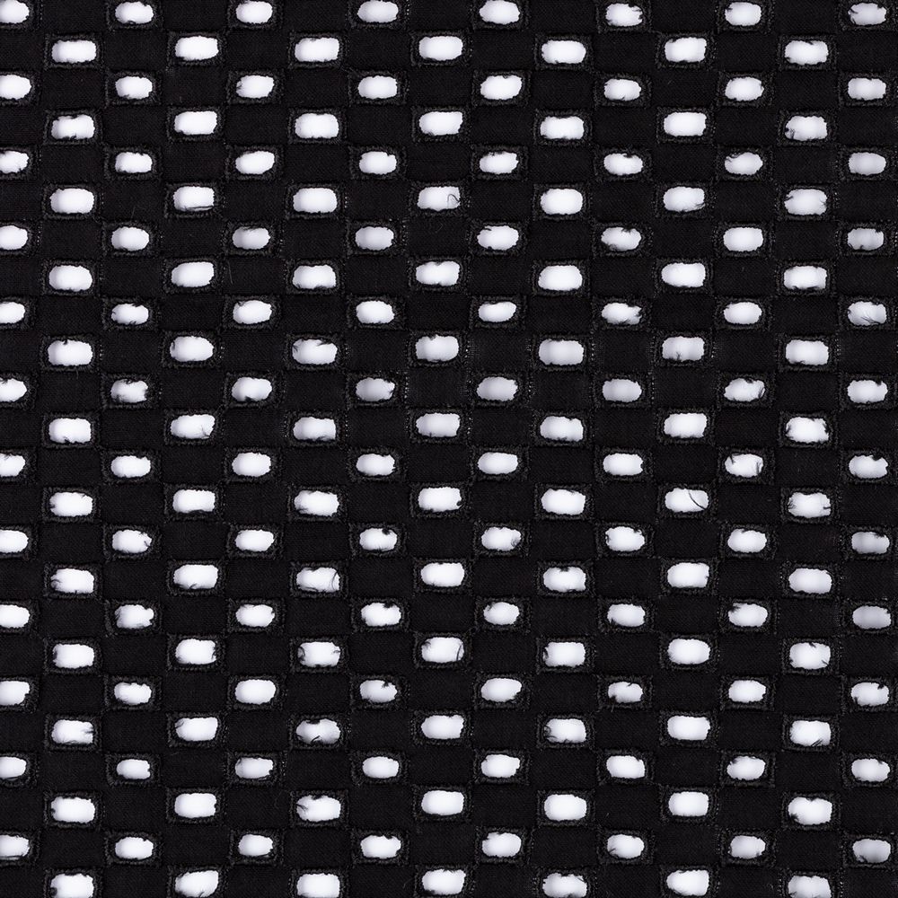 Ткань шитьё (прошва) 285 г/м², 135 см / 10 метров, черный, Gamma YFAS-0729-R