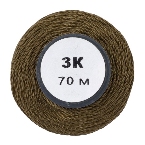 Нитки капроновые 3К 70м, 176 хаки, 9 катушек