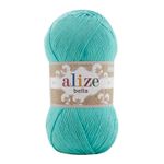 Пряжа Alize (Ализе) Bella 100 / уп.5 мот. по 100 г, 360м, 477 бирюзовый A