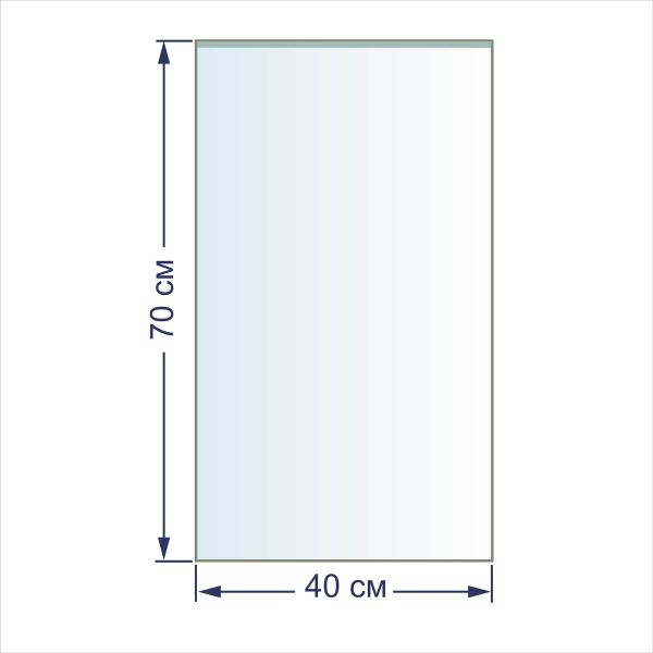 Пакет упаковочный 20 мкр. 40х70 см, 100 шт, п/эт, Gamma