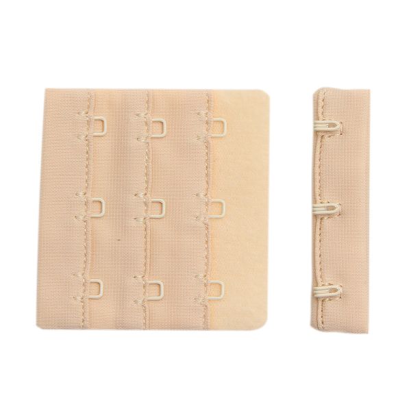 Застежки для бюстгальтера текстильные 3х3, 57 мм, 1410 солнечная долина, 2587, 25 шт, Arta