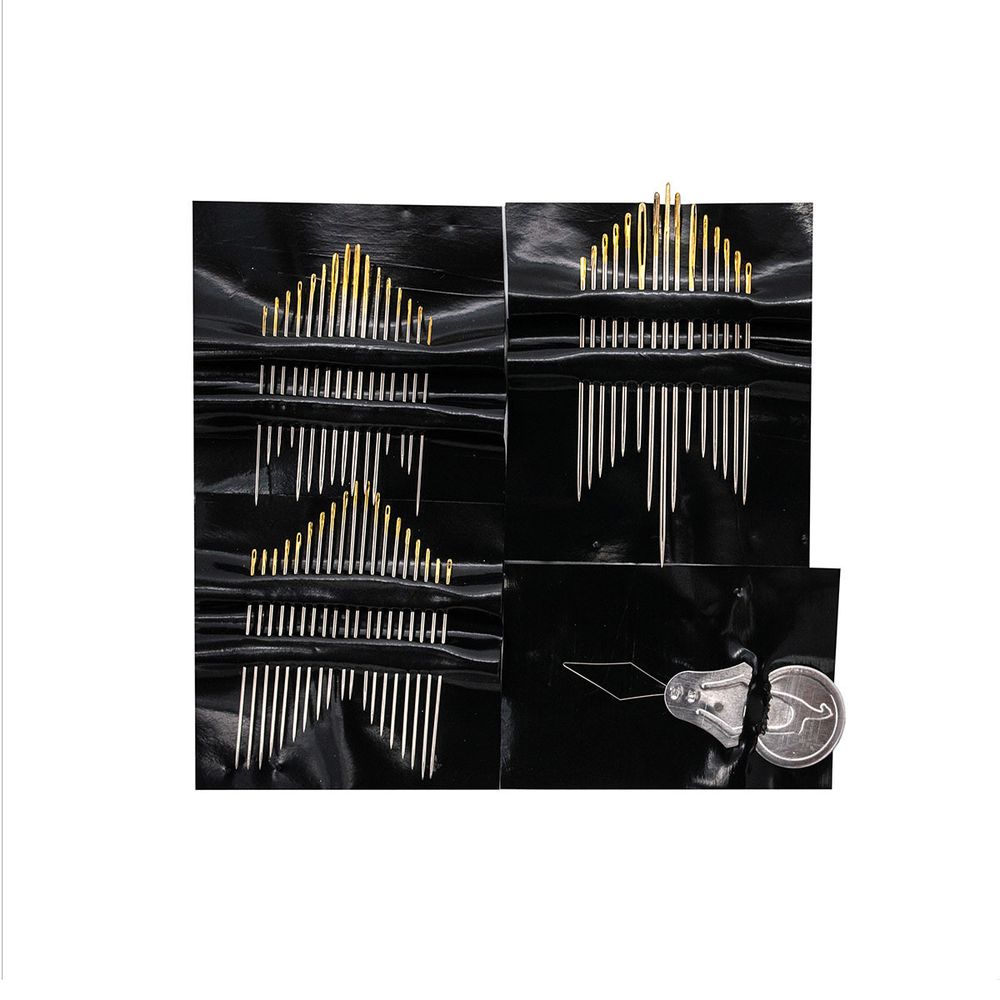 Иглы ручные ассорти, 50 шт, Pony