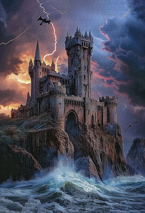 Пазл 1500 элементов, PZL-1500/38 Монументальный замок, Фрея