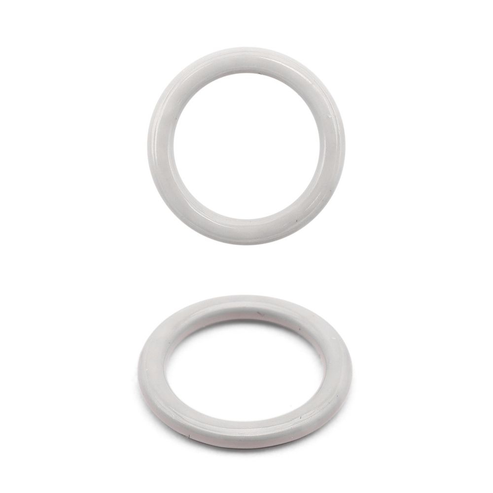 Кольца для бюстгальтера металл ⌀8.0 мм, 20 шт, C154 светло-серый, ГВ800