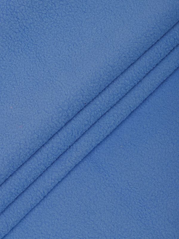 Флис 2-сторонний 190 г/м², 150 см / 2 метра, TBY-0059-331.2, цв.F331 тем.голубой