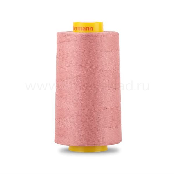 Нитка универсальная Gutermann Mara 120/2, 5000 м, 700185, 473 пудрово-розовый, 1 катушка