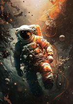 Пазл 1000 элементов, Космонавт в бесконечности, PZL-1000/47, Фрея