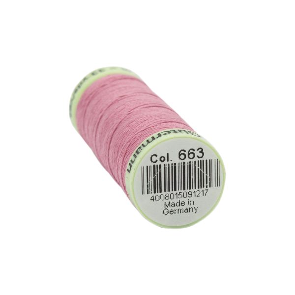 Нитки отделочные Gutermann Top Stitch, 30м, 663 т.розовый, 5 катушек