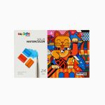 Краска акварель в кюветах 24 цв, Carioca Plus 45211
