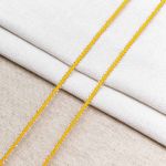 Шнур отделочный плетеный ⌀6.0 мм / 30 метров, желтый, С887Г7