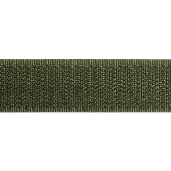 Лента контактная липучка (велкро) пришивная 20 мм / 25 метров, 12 хаки, КРЮЧОК, качество 